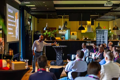 Presentatie in De Loods voor deelnemers van event